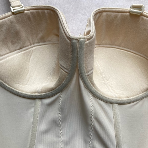Panache Evie Bridal Underwired Basque | Ivory | 34G - Picture 3 of 9